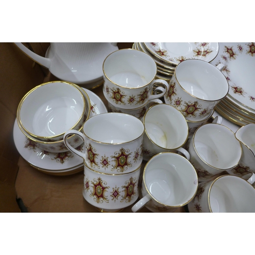 997 - A Paragon Flamenco pattern china tea and coffee service **PLEASE NOTE THIS LOT IS NOT ELIGIBLE FOR I... 