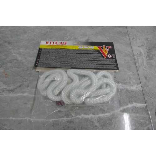 2353 - A Vitcas 10mm stove rope (7756) * this lot is subject to VAT - sold as scrap