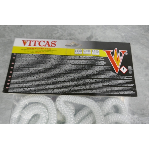 2353 - A Vitcas 10mm stove rope (7756) * this lot is subject to VAT - sold as scrap