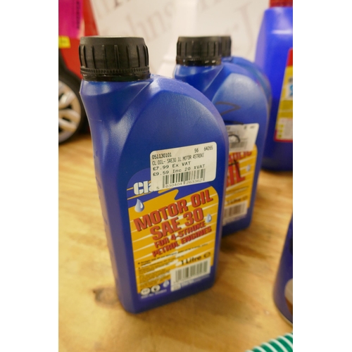 2365 - 2 x 5 litre tubs of Heavy Duty Snow Foam Off Road Car Cleaner, 1 litre Clarke compressor oil 150 100... 