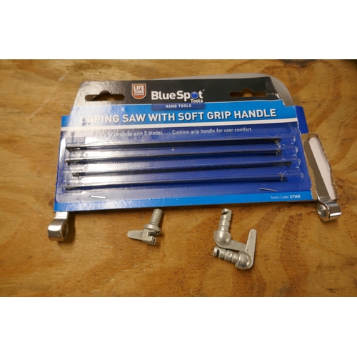 2367 - A box of 10 Blue Spot items including an 86 piece nut riveter kit (M3-M81), a motorcycle chain break... 