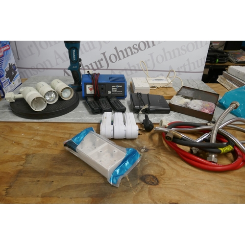 2379 - 3 Boxes of assorted heating and plumbing supplies and other assorted items