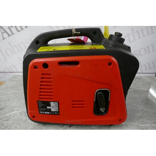 2389 - A Clarke Power 1100w inverter generator (IG1200D) (7780) * this lot is subject to VAT - sold as scra... 