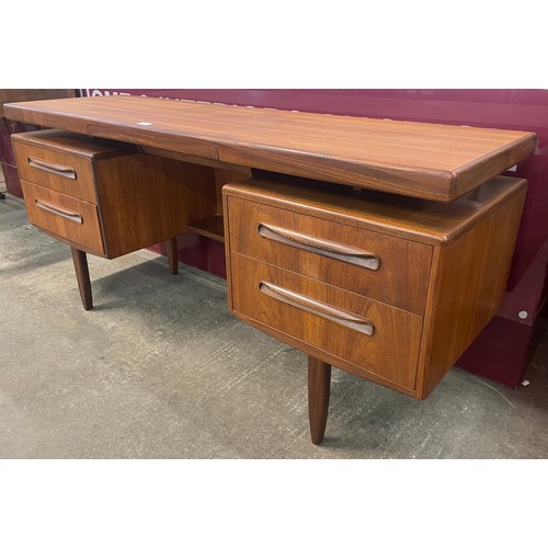 66 - A G-Plan Fresco teak floating top desk