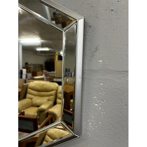 1600 - A Hexagonal wall mirror