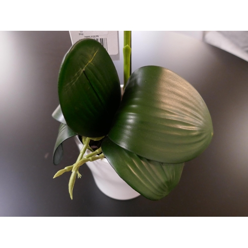 1339 - A single stem artificial Orchid, H 60cms (51237907)   #