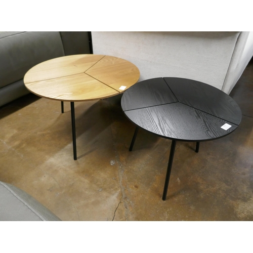 1386 - Two Rodi contrasting coffee/lamp tables