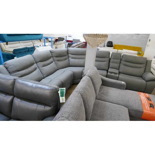 1420 - Eden Fabric Corner Sectional Sofa, Original RRP £1666.66 + VAT (4202-12) *This lot is subject to VAT