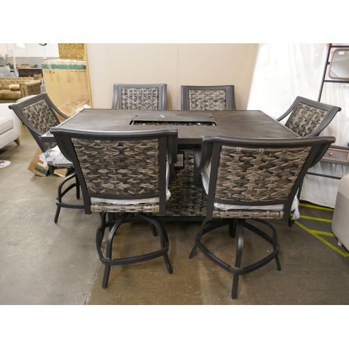 1428 - A Foremost Vigo 7 piece dining fire set