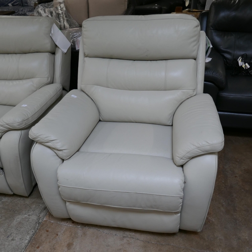 1441 - Fletcher Light Grey Power Recliner, Original RRP £624.99 + VAT (4202-14) *This lot is subject to VAT