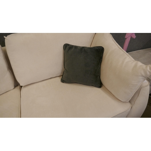 1463 - Barker and Stonehouse light mink corner sofa RRP £3295