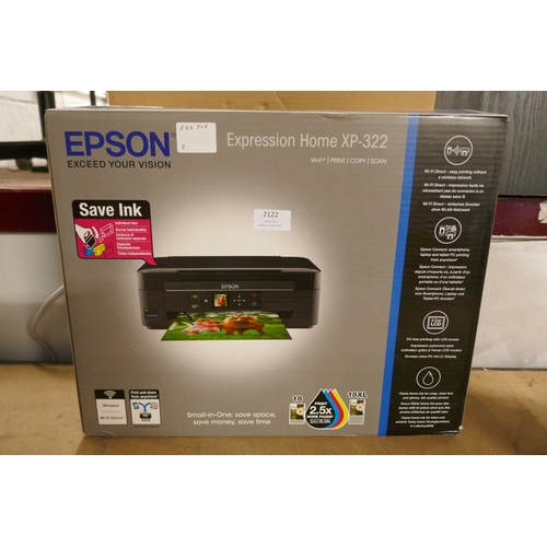 2122 - An Epson Picture Mate personal photo lab, a Nestling OL288 thermal laminator and an Epson Expression... 