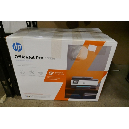 2125 - A Hewlett Packard HP Office Jet Pro all in one printer 8022e (ex demo)