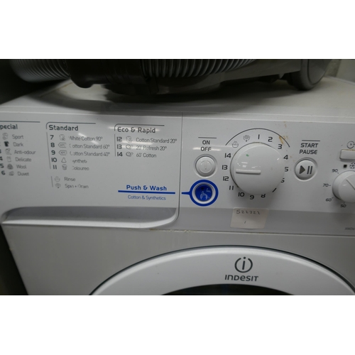 2156 - An Indesit YWD61452 1 to 6kg 1400 spin washer dryer