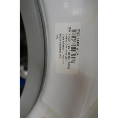 2156 - An Indesit YWD61452 1 to 6kg 1400 spin washer dryer