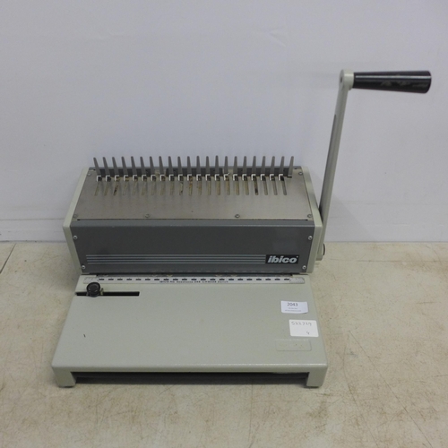 2043 - An Ibico AG Seestrasse 346 CD8038 ring binder