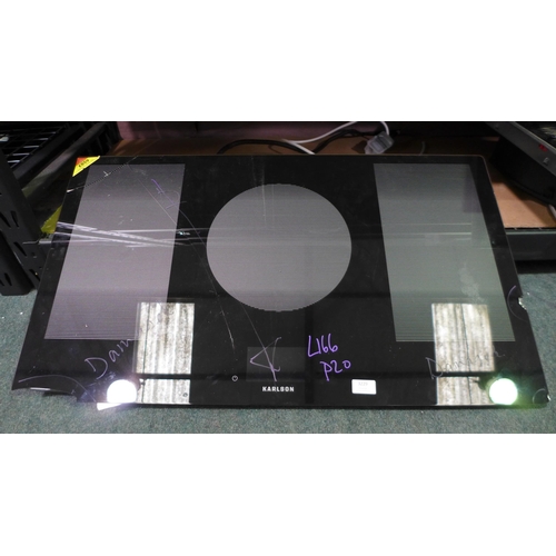 3461 - Two damaged induction hobs incl: Karlson & Bosch + Karlson Flex Zone Induction Venting Hob - Model: ... 