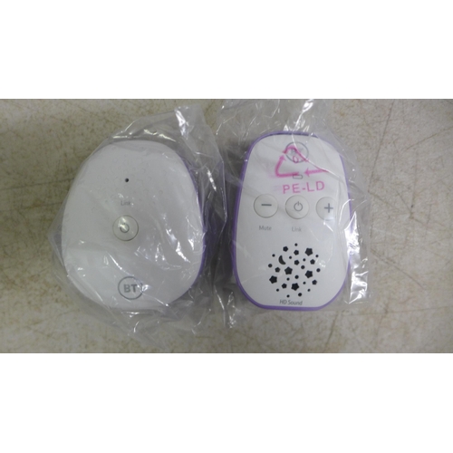 2087 - 2 BT Audio 400 Baby Monitors - boxed