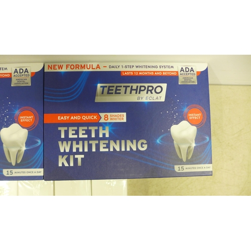 2093 - 4 Teethpro teeth whitening kits and 4 150ml bottles of rice water skin toner