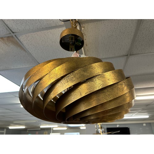 1429A - A gold retro style ceiling pendant