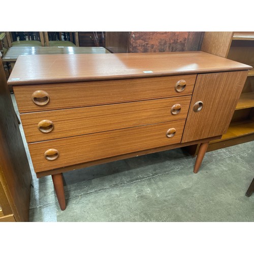 84 - A teak sideboard