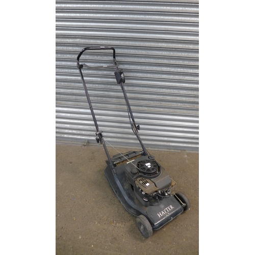 2259 - A Hayter petrol driven lawn mower with a Briggs and Stratton petrol engine