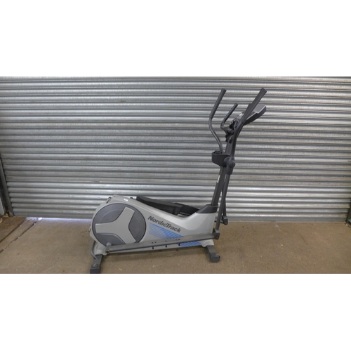 2270 - A Nordic Track elliptical cross trainer with Polar heart rate tracking technology