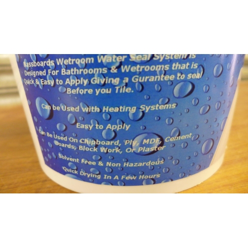 2288 - A wet room water seal system - complete - unused in the tub