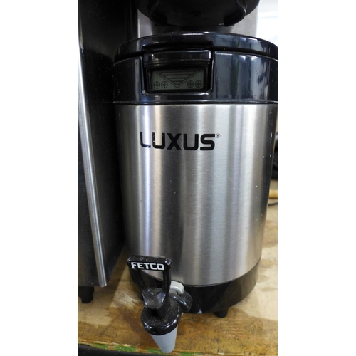 2293 - A Fetco XTS touch screen coffee brewer