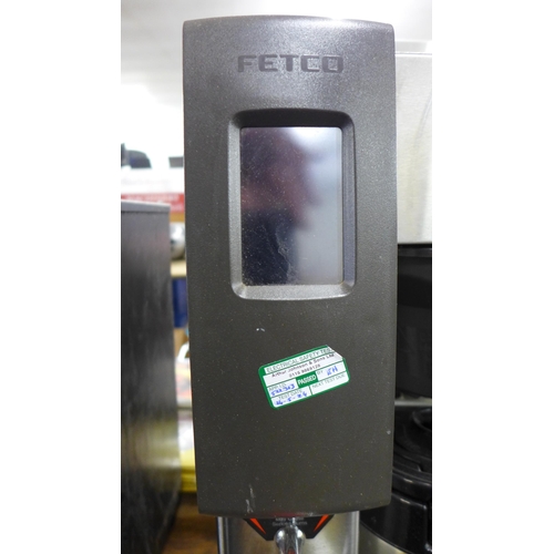 2293 - A Fetco XTS touch screen coffee brewer