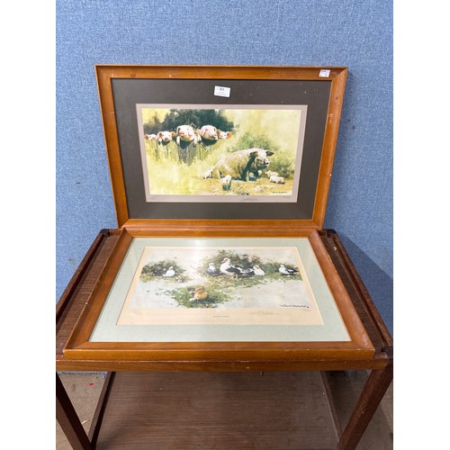 363 - Two David Shepard prints, framed