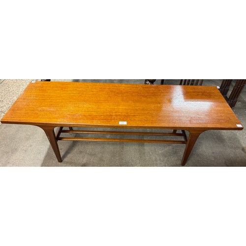 116 - A teak coffee table