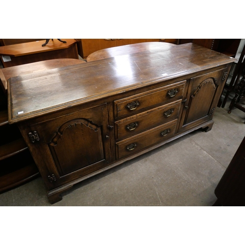 175 - A George II style oak dresser