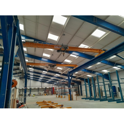 1 - Nine Yaplex SWL1000 overhead travelling cranes with two large truss lifting frames. Items will be so... 