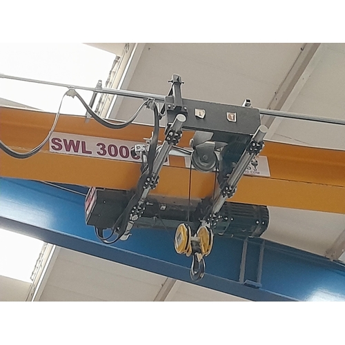 1 - Nine Yaplex SWL1000 overhead travelling cranes with two large truss lifting frames. Items will be so... 