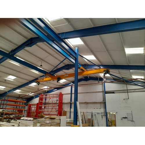 1 - Nine Yaplex SWL1000 overhead travelling cranes with two large truss lifting frames. Items will be so... 