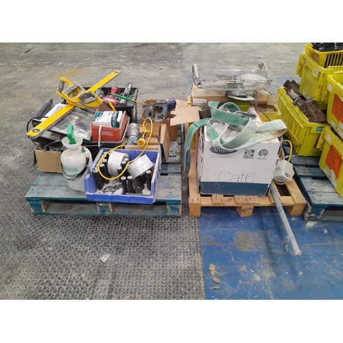 14 - Six pallets of decorator materials. Lot is offered for sale in situ at Wellingborough, Northamptonsh... 