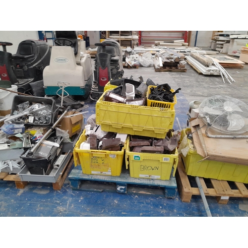 14 - Six pallets of decorator materials. Lot is offered for sale in situ at Wellingborough, Northamptonsh... 