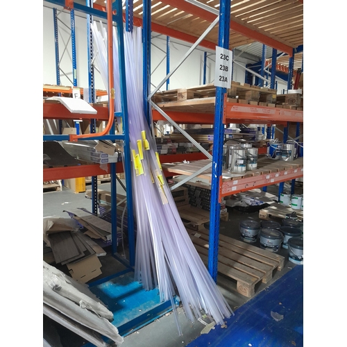 18 - Approximately 30 bundles of plinth sealant sections. Lot is offered for sale in situ at Wellingborou... 