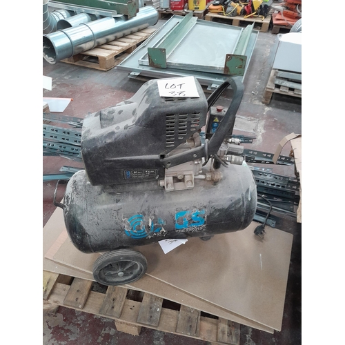 38 - A 50-litre SGS compressor (untested). Lot will be sold in situ at Wellingborough, Northamptonshire a... 