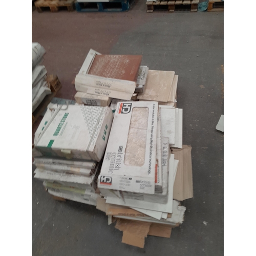 40 - Fourteen pallets of ceramic tiles. Lot will be sold in situ at Wellingborough, Northamptonshire and ... 