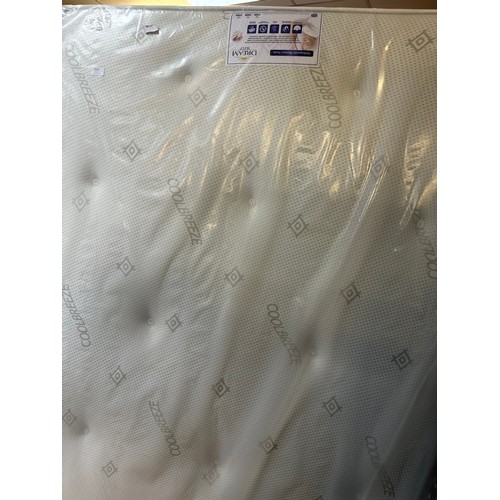 1520 - An orthopaedic memory foam double mattress