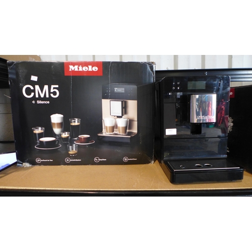 3002 - Miele  Bean To Cup  Coffee Machine - Model Cm5 - This lot requires a UK adaptor *This lot is subject... 