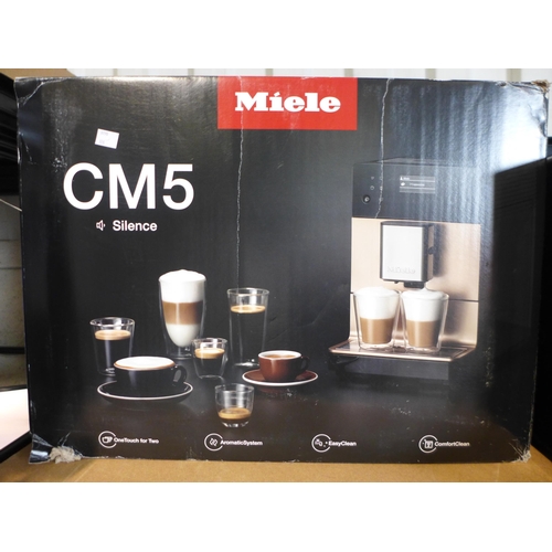 3002 - Miele  Bean To Cup  Coffee Machine - Model Cm5 - This lot requires a UK adaptor *This lot is subject... 