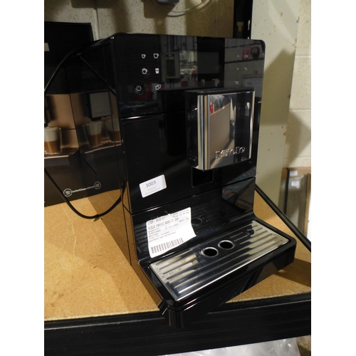 3003 - Miele Bean To Cup Coffee Machine - Model Cm5  - This lot requires a UK adaptor *This lot is subject ... 