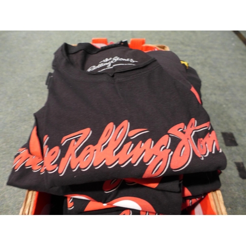 3010 - Quantity of women's Rolling Stones T-shirts - mixed size * this lot is subject to VAT