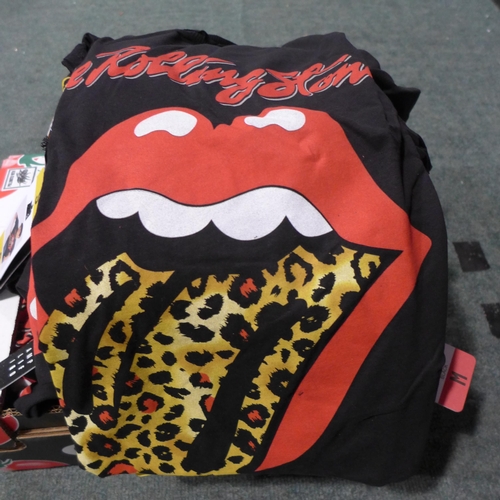 3011 - Quantity of women's Rolling Stones T-shirts - mixed size * this lot is subject to VAT