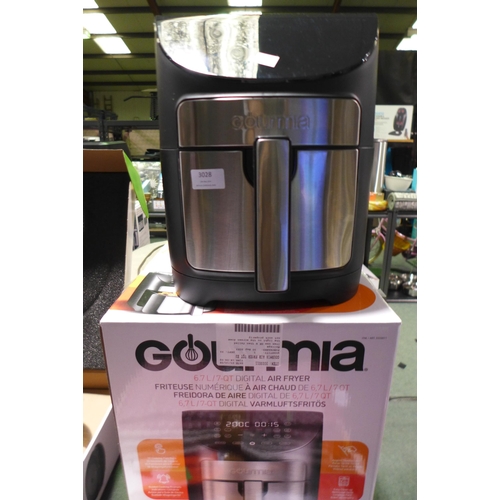 3028 - Gourmia Air Fryer 7Qt  - This lot requires a UK adaptor  (326-284) This lot is subject to vat