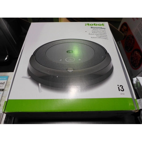 3030 - Roomba I3 Irobot Vacuum Cleaner - This lot requires a UK adaptor, Original RRP £178 + VAT  (326-260)... 