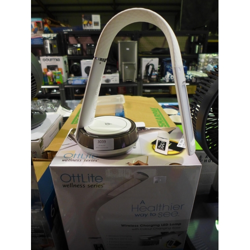 3039 - Ottlite Colour Changing LED Desk Lamp    - This lot requires a UK adaptor  (326-47) This lot is subj... 